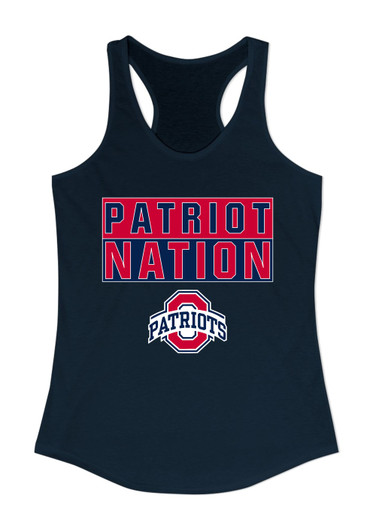 Oakland Patriots Nation #1 Women's Tank Top
