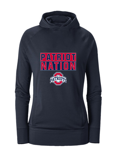 Oakland Patriots Nation #1 Women's Hoodie