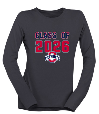 Oakland Patriots Class of 2026 Women's Premium LS T-Shirt