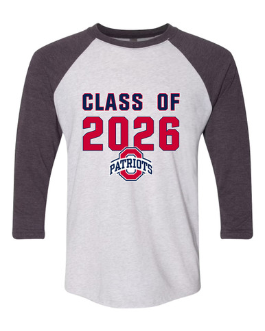 Oakland Patriots Class of 2026 Women's Baseball T-Shirt