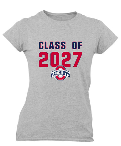 Oakland Patriots Class of 2027 Women's Premium SS T-Shirt