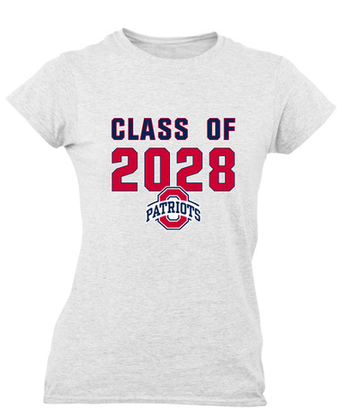 Oakland Patriots Class of 2028 Women's SS T-Shirt