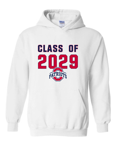 Oakland Patriots Class of 2029 Men's Hoodie
