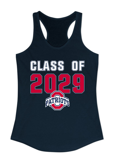 Oakland Patriots Class of 2029 Women's Tank Top