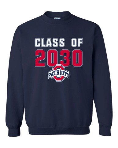 Oakland Patriots Class of 2030 Men's Sweatshirt
