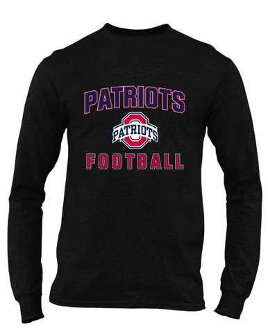 Oakland Patriots Football #1 Men's LS T-Shirt