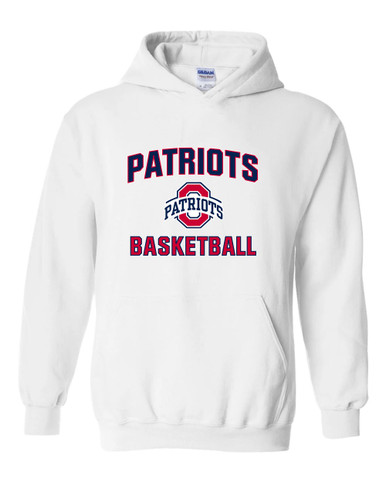 Oakland Patriots Basketball #1 Men's Hoodie