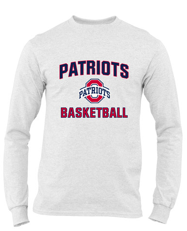 Oakland Patriots Basketball #1 Men's LS T-Shirt