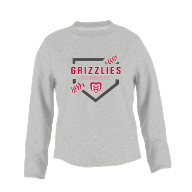McMinnville Grizzlies Baseball #2 Women's Sweatshirt