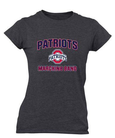 Oakland Patriots Marching Band Women's Premium SS T-Shirt
