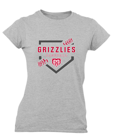 McMinnville Grizzlies Baseball #2 Women's Premium SS T-Shirt