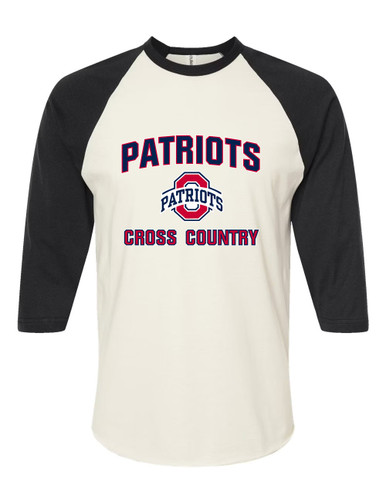 Oakland Patriots Cross Country Women's Baseball T-Shirt