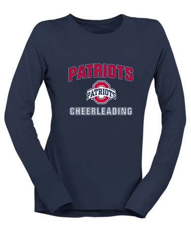 Oakland Patriots Cheerleading Women's LS T-Shirt
