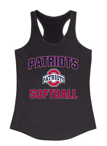 Oakland Patriots Softball #1 Women's Tank Top