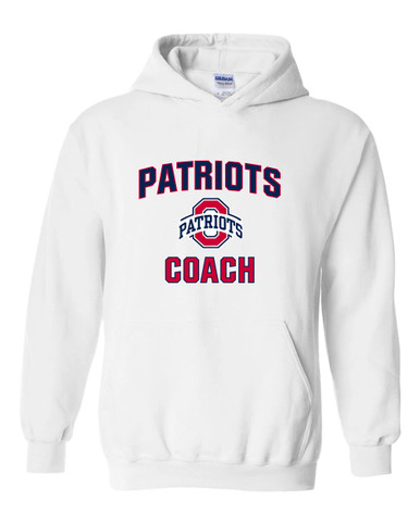 Oakland Patriots Coach Men's Hoodie