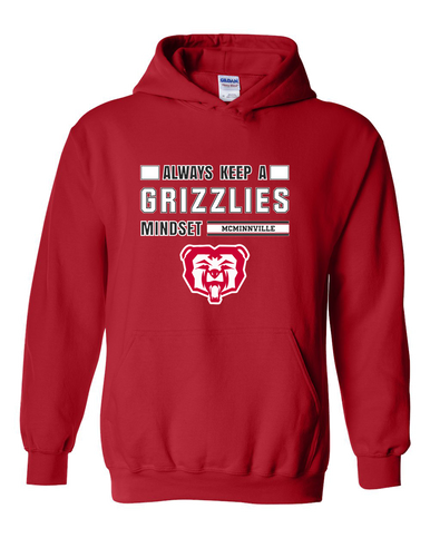 McMinnville Grizzlies Mindset Men's Hoodie
