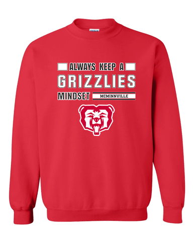 McMinnville Grizzlies Mindset Men's Sweatshirt