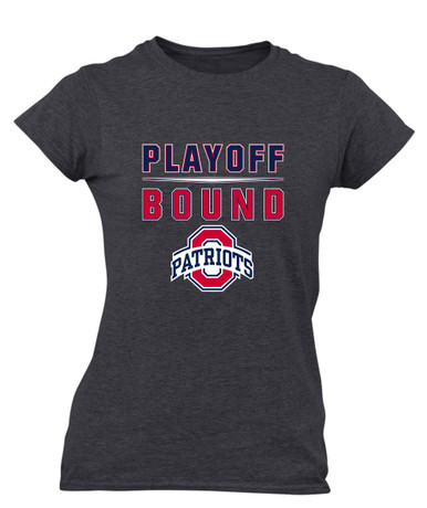 Oakland Patriots Playoff Bound Women's Premium SS T-Shirt