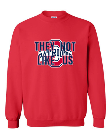 Oakland Patriots They Not Like Us #2 Men's Sweatshirt