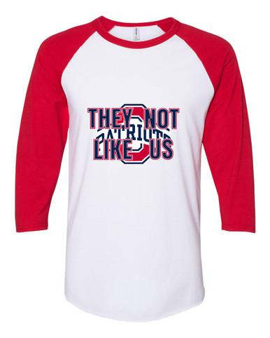 Oakland Patriots They Not Like Us #2 Men's Baseball T-Shirt