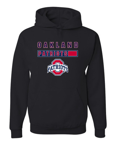 Oakland Patriots Mascot #7 Men's Premium Hoodie