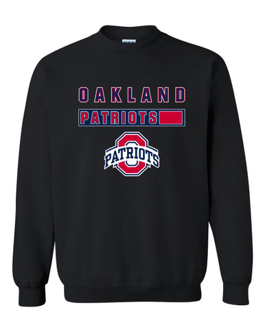 Oakland Patriots Mascot #7 Men's Sweatshirt