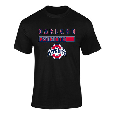 Oakland Patriots Mascot #7 Men's SS T-Shirt