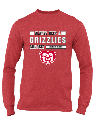 McMinnville Grizzlies Mindset Men's Premium LS T-Shirt