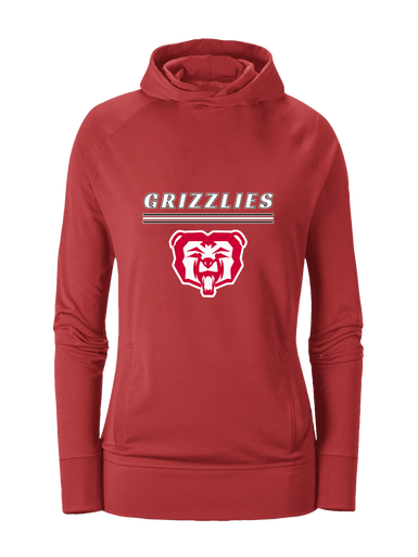 McMinnville Grizzlies Mascot #8 Women's Hoodie