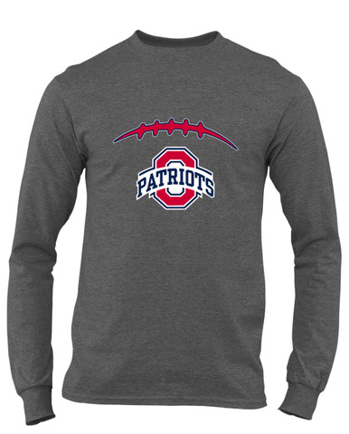 Oakland Patriots Football #2 Men's Premium LS T-Shirt