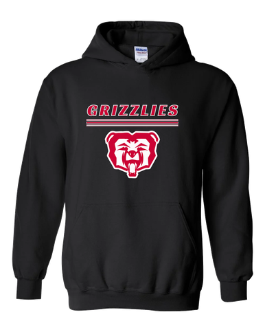 McMinnville Grizzlies Mascot #8 Men's Hoodie