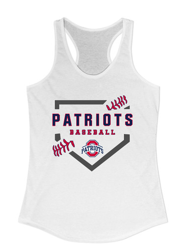 Oakland Patriots Baseball #2 Women's Tank Top