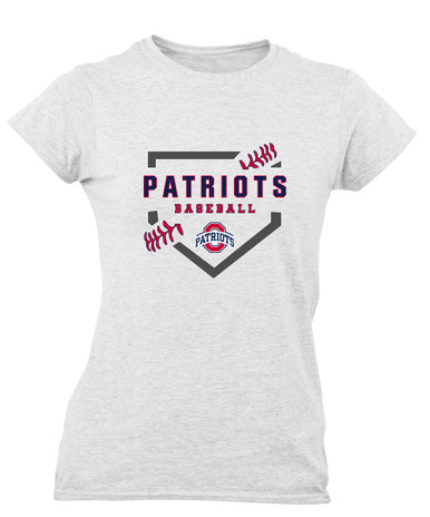 Oakland Patriots Baseball #2 Women's Premium SS T-Shirt