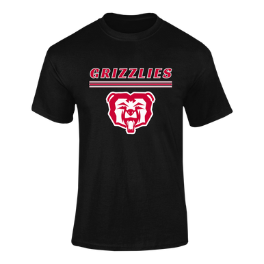 McMinnville Grizzlies Mascot #8 Men's SS T-Shirt