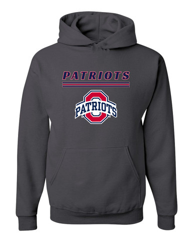 Oakland Patriots Mascot #8 Men's Premium Hoodie