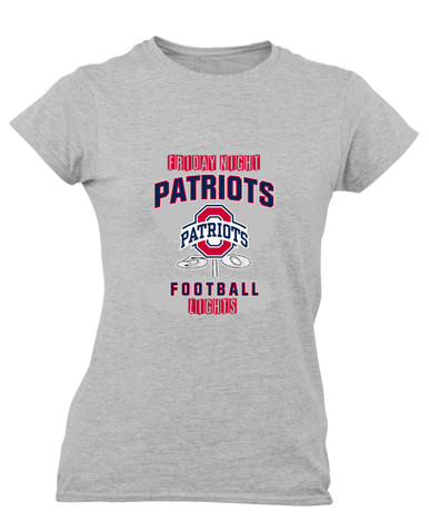 Oakland Patriots Football #6 Women's Premium SS T-Shirt