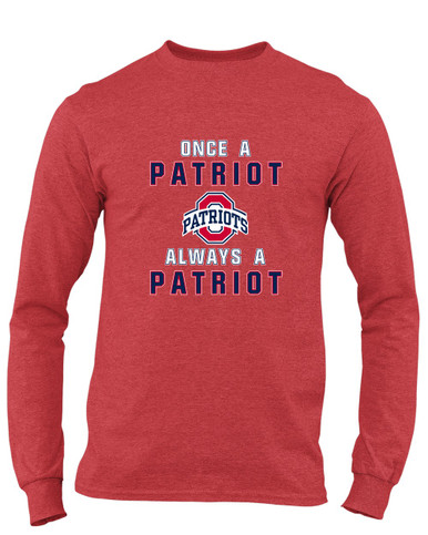 Oakland Patriots Once A Men's LS T-Shirt