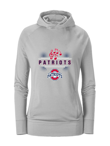 Oakland Patriots Band # 3 Women's Hoodie