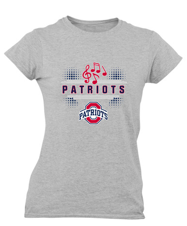 Oakland Patriots Band # 3 Women's Premium SS T-Shirt