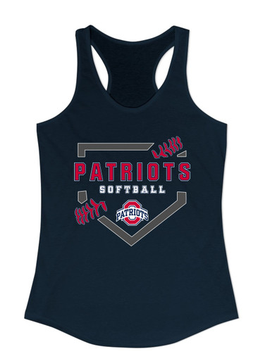 Oakland Patriots Softball #2 Women's Tank Top