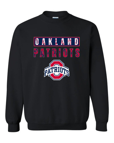 Oakland Patriots Mascot #9 Men's Sweatshirt