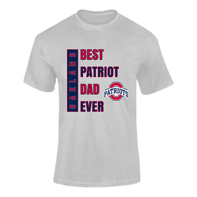 Oakland Patriots Best Patriot Dad Men's Premium SS T-Shirt