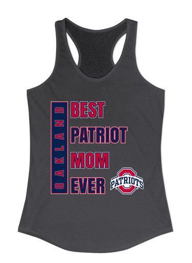 Oakland Patriots Best Patriot Mom Women's Tank Top
