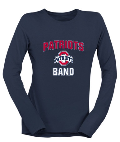 Oakland Patriots Band # 1 Women's Premium LS T-Shirt