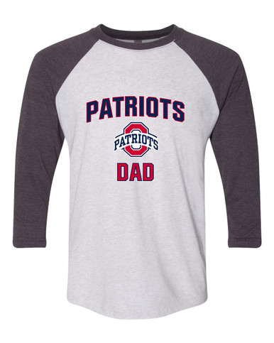 Oakland Patriots Dad Men's Baseball T-Shirt