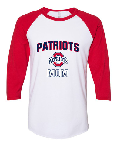 Oakland Patriots Mom Women's Baseball T-Shirt