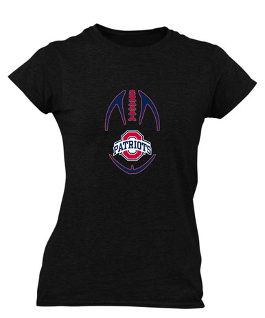 Oakland Patriots Football #4 Women's Premium SS T-Shirt