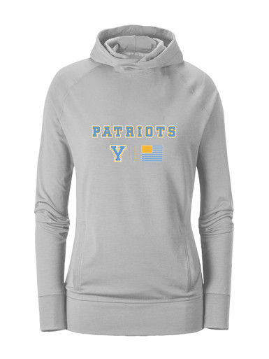 Yorktown Patriots Team Colors Flag Women's Hoodie