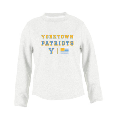 Yorktown Patriots Spirit Flag Women's Sweatshirt
