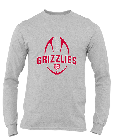 McMinnville Grizzlies Football #5 Men's Premium LS T-Shirt